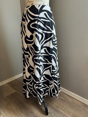 Vintage CATO 14/16W B/W Skirt